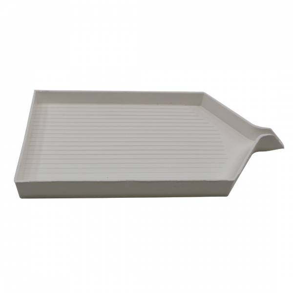 Extra große Schale (Schiffchen) für die Steine, mit Schüttöffnung, ca. 16x8cm