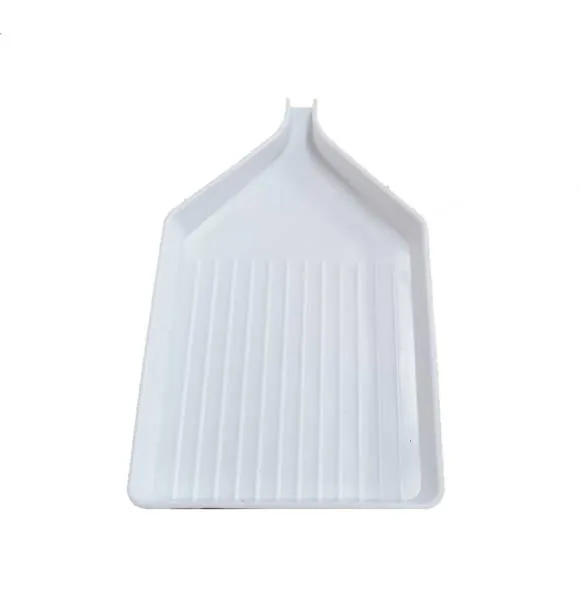 Replacement tray, small, white with pouring opening, for the Diamond Painting stones