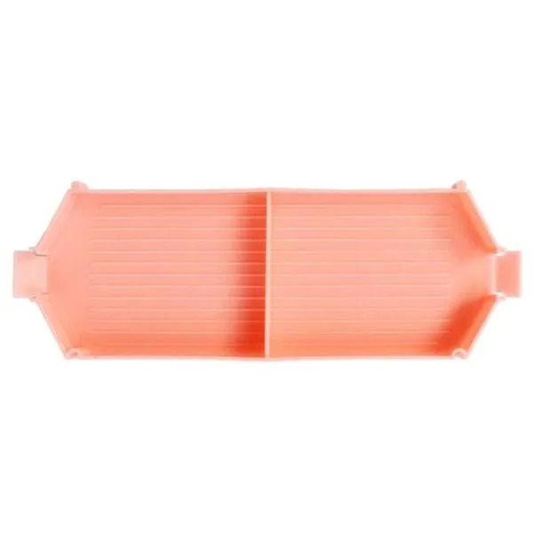 Replacement tray (double tray), pink, stackable and interlocking for Diamond Painting stones