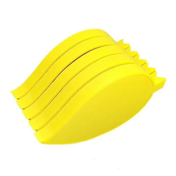 Shuttle, yellow, leaf, set of 2