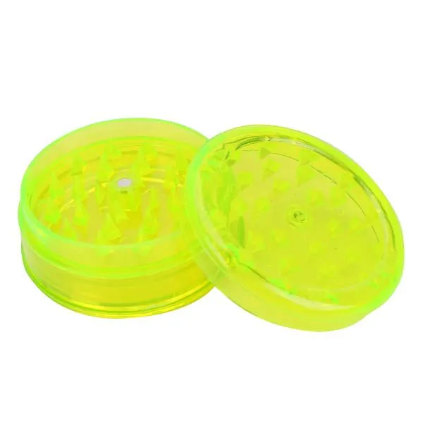 Grinder, neon green, for separating stones that have been glued together