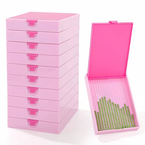 Trabricks, 10x7cm - Rosa combination of boat and storage box, hinged lid, can be closed tightly