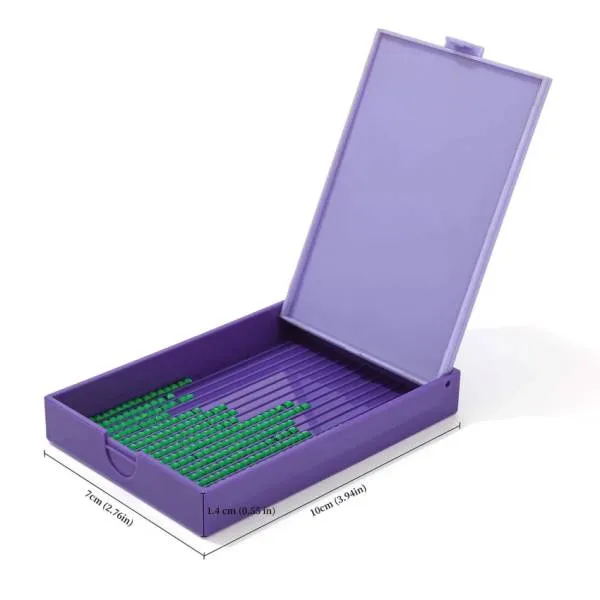 Trabricks, 10x7cm - Blue combination of boat and storage box, hinged lid, can be closed tightly