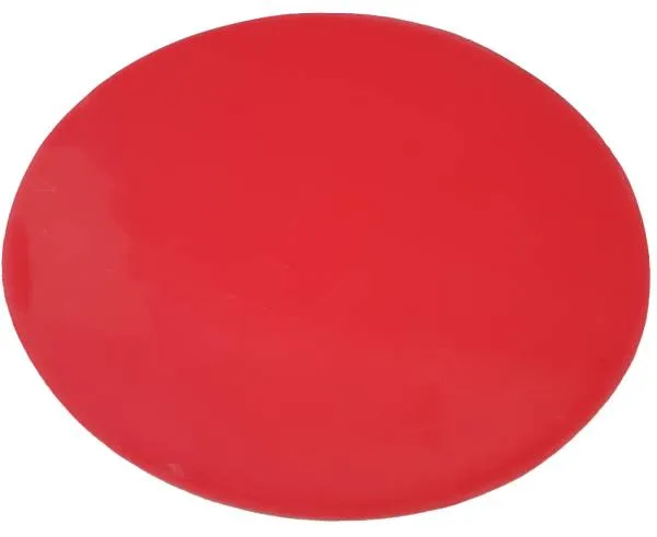 1 Stück Wachs Plättchen für Aufnahmestifte, rot, groß, rund, ca. 23cm im Durchmesser