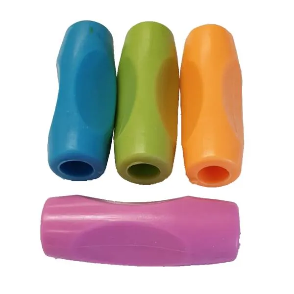Set of 4 pen holders for the Diamond Painting pen, colours orange, pink, green, blue