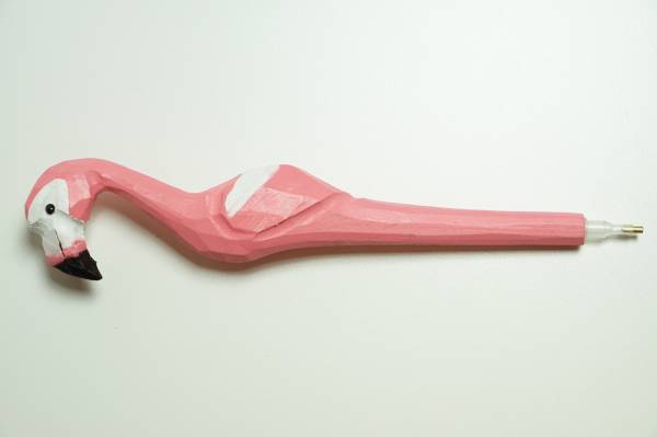 B-Ware Pen for diamond painting, flamingo, wood, handmade, wax required