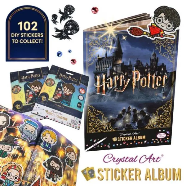 Diamond Painting "Harry Potter" Sticker Album Starter Set