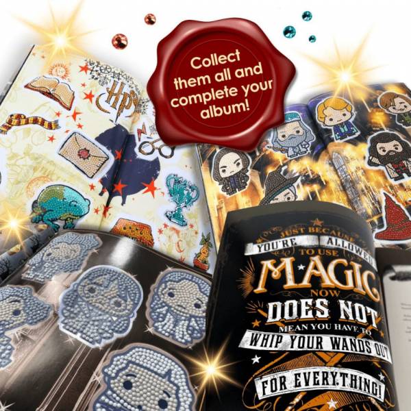 Diamond Painting "Harry Potter" Sticker Album Starter Set