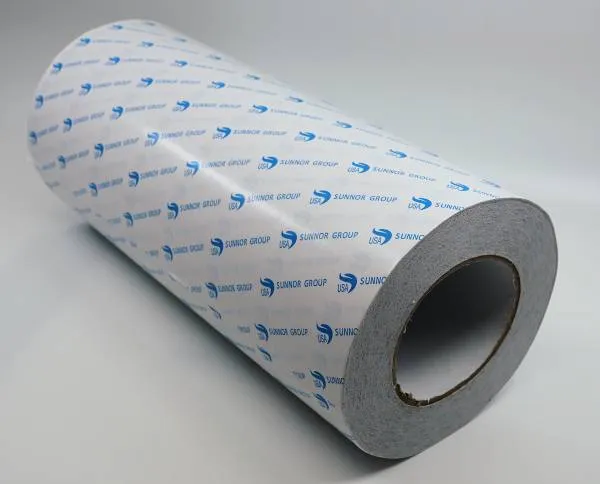 Klebefolie beidseitig klebend, 35cm Breite, 50 Meter Länge, komplette Rolle