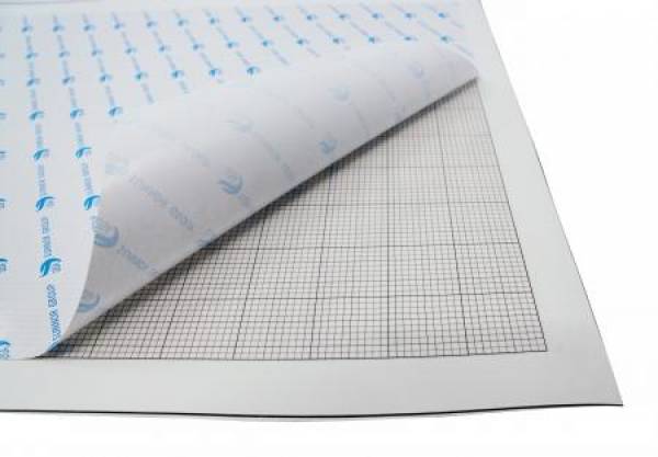 B-goods, grid canvas for round stones, 60x60cm, square grid