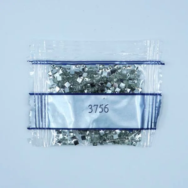 Strass-Stein eckig, (rhinestone), 3756, Baby Blue Ultra Very Light, 500 Stück