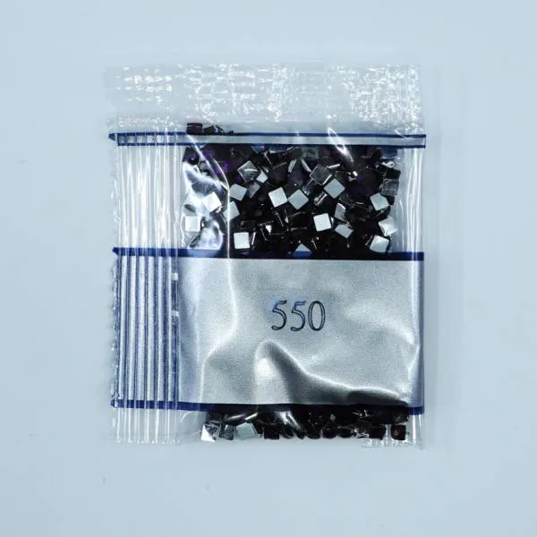 Rhinestone round, (rhinestone), 550, Violet Very Dark, 500 pieces