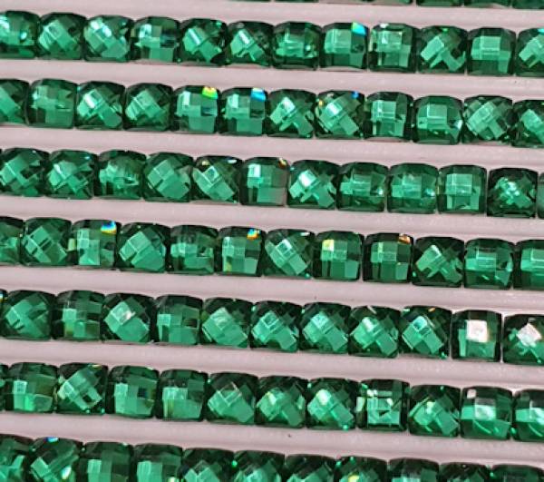 Strass-Stein eckig, (rhinestone), 964, Seagreen Light, 500 Stück