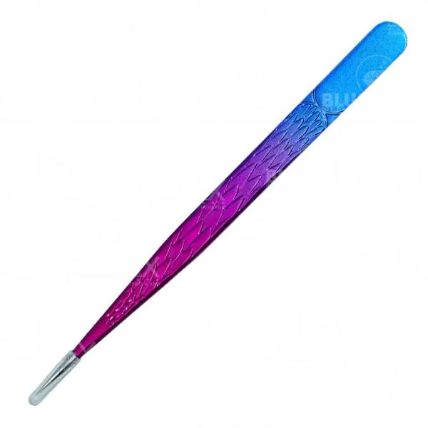 Diamond Painting Pinzette mit Box, spitz, pink/blau