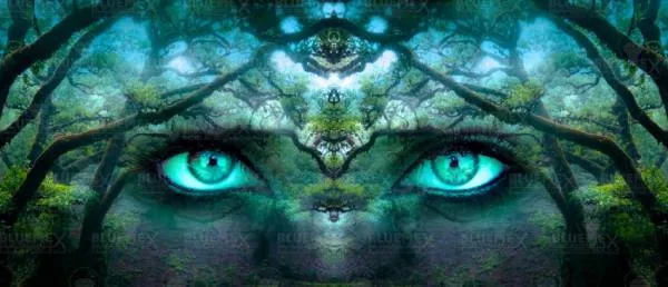 Diamond Painting picture, eyes, 120x50cm, 60 colours, square stones, full picture