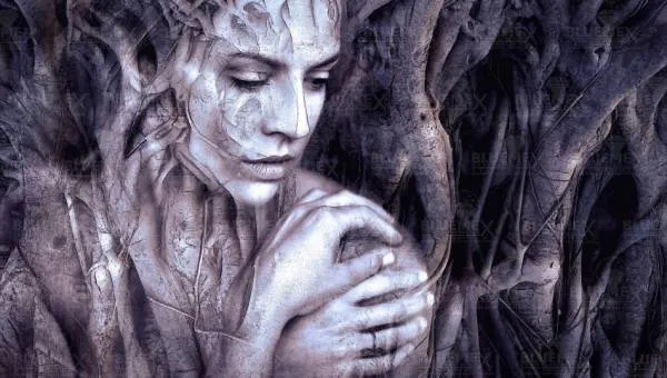 Diamond Painting Bild, Waldgeist, 90x50cm, 55 Farben, runde Steine, Vollbild