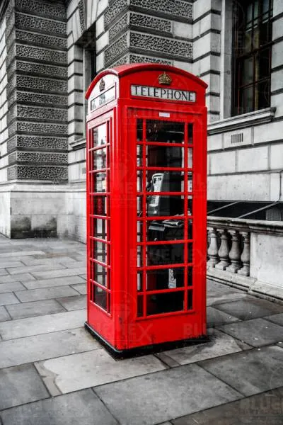 Diamond Painting Bild, London calling, 60x90cm, 55 Farben, eckige Steine, Vollbild