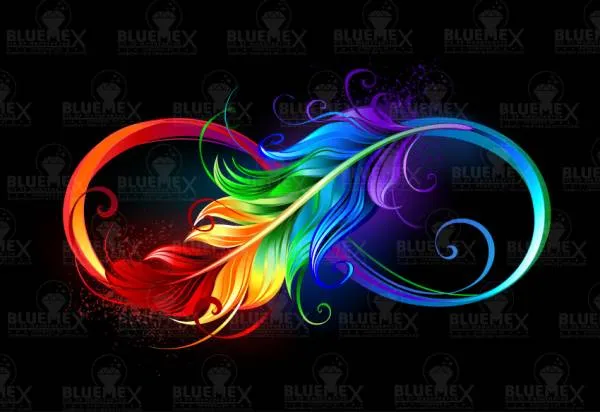 Diamond Painting picture, Infinity, 90x60cm, 51 colours, round rhinestones, full picture