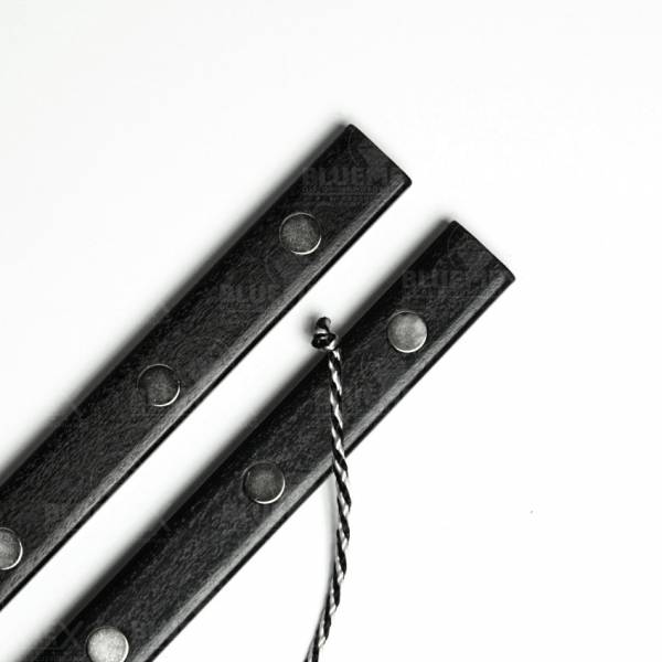 Magnetic strip set for diamond painting pictures, high load capacity, 40 cm, black, solid wood