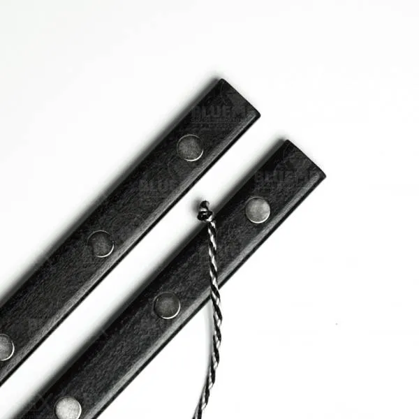 Magnetic strip set for diamond painting pictures, high load capacity, 90 cm, black, solid wood