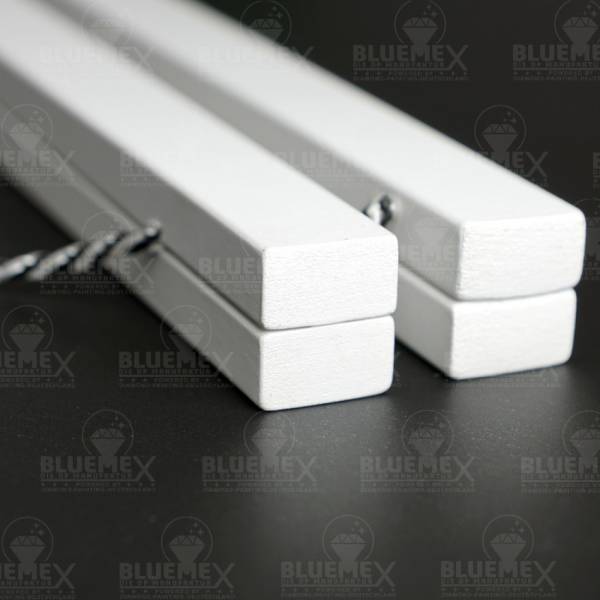 Magnetic strip set for diamond painting pictures, high load capacity, 60 cm, white, solid wood