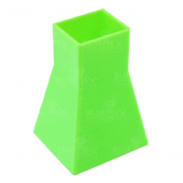 Funnel for 28 sorting box, green, for easier filling of the stones