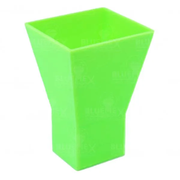 Funnel for 28 sorting box, green, for easier filling of the stones