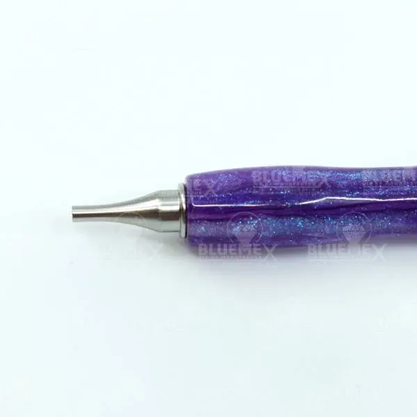 1fach Aufsetzer mit Gewinde aus Edelstahl für Diamond-Painting-Stifte