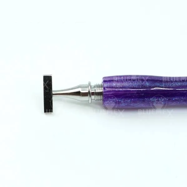 7fach Aufsetzer mit Gewinde aus Edelstahl für Diamond-Painting-Stifte