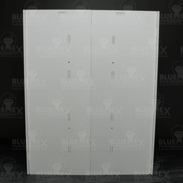 Shuttle shelf white, for small Trabricks, approx. 44.6x35x7.6cm, 51 compartments approx. 11x6.7x2cm, storage box