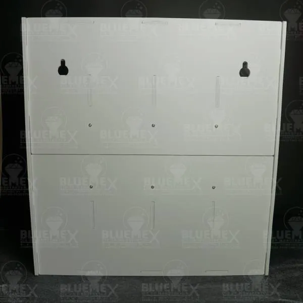 Shuttle shelf white, approx. 44x41.7x10.4cm, 60 compartments approx. 9.7x9.5x2.3cm, storage box