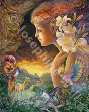 Josephine Wall, Random, 101x80cm, 270 Farben, runde Steine, Vollbild