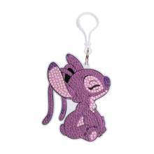 Key ring, Angel, Painting set complete with round stones, Bag charm