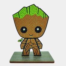 Diamond Painting stand-up display, "Groot" Crystal Art Buddies