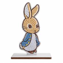 Diamond Painting stand-up display, "Peter Rabbit" Crystal Art Buddies
