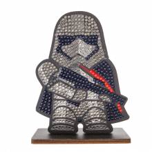 Diamond Painting Aufsteller, "Captain Phasma" Crystal Art Buddies