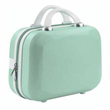 Sortierkoffer, Inhalt 132 Döschen mit Drehverschluss, Koffer Mintgrün