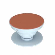 Cell phone pop-up holder with adhesive film, orange, cell phone holder, phone stand, smartphone holder