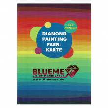 Diamond Painting Color Chart with 447 Colors