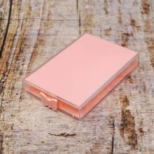 Schiffchen-Set mit Wechselplatte, rosa, Kombi aus Schiffchen und Aufbewahrungsdose, fest verschließbar