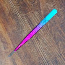 Diamond Painting Tweezers with Box, Pointed, Pink/Blue