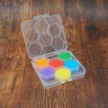 Diamond Painting Wax, colorful, hexagonal, set of 6 colors