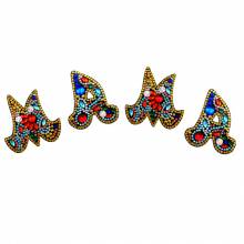 Schlüsselanhänger Schriftzug Mama, Painting-Set komplett mit Strass und Sondersteinchen