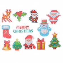 Fridge magnets Christmas, set with 12 pieces