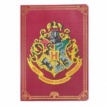 Diamond Painting Hogwarts Annual Planner, round diamonds, approx. 14x21cm, partial image
