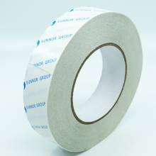 Adhesive film, double-sided adhesive, 2.9 cm wide, 50 metres long, complete roll