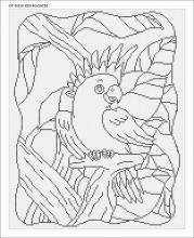Canvas with motif (without stones) Dancing Parrot, 40x50cm, for round stones, full screen