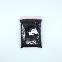 Steinchen, eckig (square), Farbe 3371, Black Brown, Tüte mit 50 Gramm