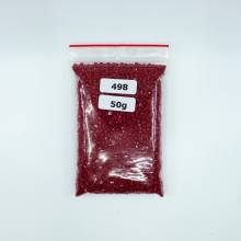 498, Red Dark, 1 Package (50 grams)