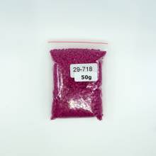 Steinchen, eckig (square), Farbe 718, Plum, Tüte mit 50 Gramm